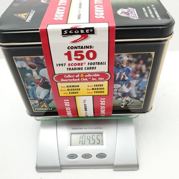 John Elway 1997 Pinnacle Score 150 Football Card Quarterback Collectible Tin - Picture 11 of 11
